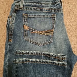 Mens Ariat low rise bootcut jeans